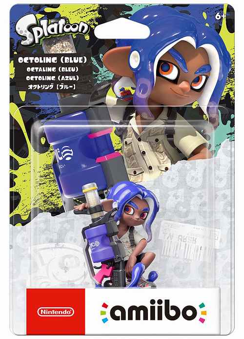 amiibo オクトリング【ブルー】（スプラトゥーンシリーズ）